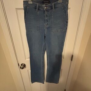 Calvin Klein Jeans Women's Blue Straight Leg